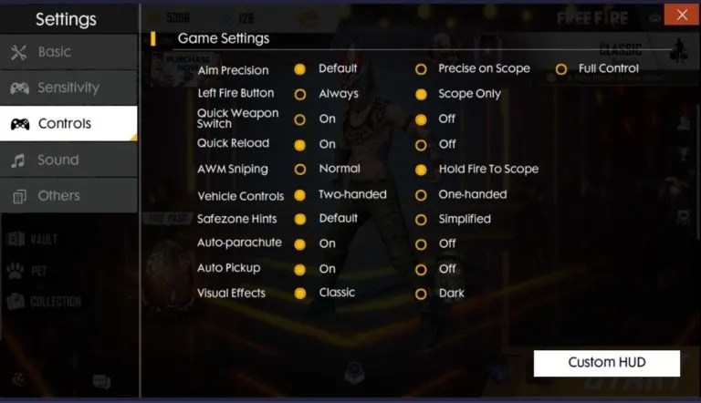 Atur tingkat presisi tembakan agar lebih jago main Free Fire